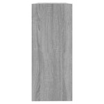Book Cabinet/Room Divider Grey Sonoma 100x30x72 cm 813630