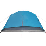 Family Tent with Porch 6-Person Blue Waterproof 94419
