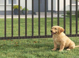 Garden Fence with Stakes 48 pcs 35 x 30 cm Mesh Silver 42042954