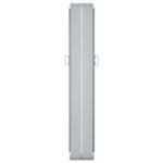 Retractable Side Awning Red 120x600 cm 48453