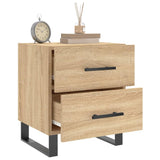 Bedside Cabinets 2 pcs Sonoma Oak 40x35x47.5 cm Engineered Wood 827363