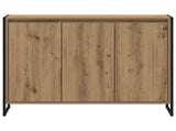 Side Cabinet Artisian Oak 96.5 x 30 x 75 cm Engineered Wood 886611