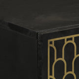 Highboard 60x33x100 cm Solid Wood Mango 358350