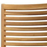 Chair Folding 8 pcs Brown 64.5 x 52 x 108 cm Solid Teak Wood 3376033
