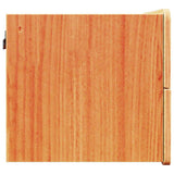Bedside Table Wax Brown 39 x 34 x 33 cm Solid pinewood 873509