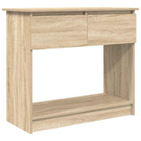 Console Table with Drawers Sonoma Oak 85.5x38.5x74.5 cm 861393