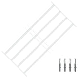 Security Grille for Windows with 4 Crossbars 63-114 cm 42031298