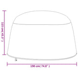 Hanging Egg Chair Covers 2 pcs 190x115 cm 420D Oxford Fabric 3203392