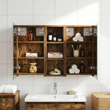 Bathroom Cabinet Set 3 pcs 80 x 10.5 x 50 cm Engineered wood 3403652