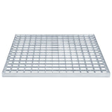 Grating Silver 50 x 50 x 2 cm Hot-Dip Galvanised Steel 42018655