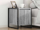 Bedside Table 2 pcs Grey Sonoma 39.5 x 30 x 50 cm 886649