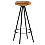 Bar Chairs 2 pcs Solid Mango Wood 246238