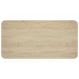 Dining Table 100 x 50 x 75 cm Engineered Wood Sonoma Oak 8007696