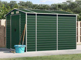 Garden Shed Green Galvanised Steel 191 x 215 x 198 cm Garden Shed 3188232