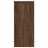 Sideboard Brown Oak 29.5x34x76 cm Engineered Wood 861640