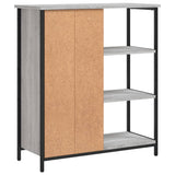 Sideboard Grey Sonoma 70x30x80 cm Engineered Wood 835492