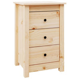 Bedside Cabinets 2 pcs 40x35x61.5 cm Solid Wood Pine 813700