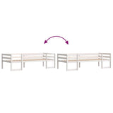 Kids' Bed Frame without Mattress White 80x200 cm Solid Wood Pine 846862