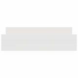 Bed Frame without Mattress White 200x200 cm 3203733