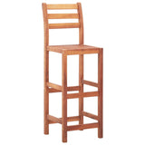 Bar Chairs 4 pcs Solid Acacia Wood 46315