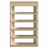 Shoe Rack Sonoma Oak 60x30x98 cm Engineered Wood 859925