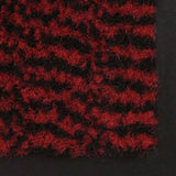 Dust Control Mats 2 pcs Rectangular Tufted 120x180 cm Red 3051619