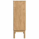 Sideboard FLORO Wax Brown 70 x 30 x 70.5 cm Solid Pine Wood 42011247
