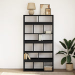 Bookcase Black 100x33x187.5 cm Engineered Wood 3309376