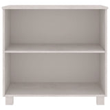 Sideboard HAMAR White 85x35x80 cm Solid Wood Pine 340501