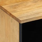 Bedside Cabinet Brown 40x33x46 cm Solid Wood Mango 4017726