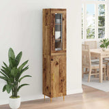 Highboard 2 pcs Old Wood Engineered Wood 3415674