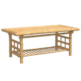 Coffee Table 110x55x45 cm Bamboo 368046