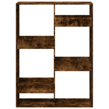 Bookcase Smoked Oak100x33x135 cm Engineered Wood 3309388