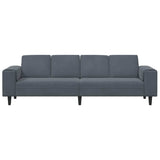 Living Room Couch Dark Grey 250 x 77 x 76 cm 3335092