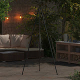 Campfire Tripod Black 92 x 92 x 191.5 cm Steel 42010330