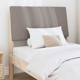 Upholstered Headboard Taupe 90 cm Solid Pine Wood 879417