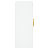 Wall Mounted Cabinet White 69.5x34x90 cm 828468