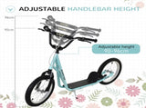 Kick Scooters for Kids with Adjustable Height, Anti-Slip Deck, Dual Brakes, Rubber Tyres, for Boys T3398P348463