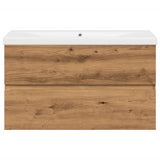 Sink Cabinet with Built-in Basin Artisan Oak 3328924