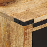 Sideboard with 3 Drawers 55x35x60 cm Solid Wood Mango 374061