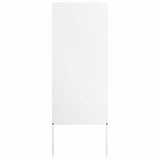 Garden Privacy Screen White 50 x 140 cm Cold-rolled steel 876288