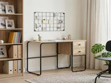 Desk with Storage Sonoma Oak 100 x 50 x 75 cm 8008003