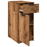 Desk Cabinet Old Wood 33x50x75 cm Engineered Wood 856997