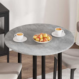 Table Top Concrete grey 80 x 1.5 cm Engineered Wood 880424