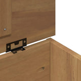 Storage Chest with Lid Panama 79x42x46 cm Solid Wood Pine 4016387