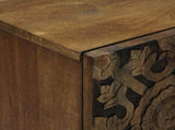 Storage Sideboard Brown 60 x 33.5 x 75 cm Solid Mango Wood 4018334