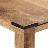 Dining Table 180x90x75 cm Solid Wood Mango 358949