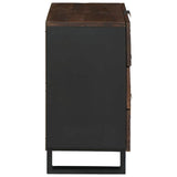 Bedside Cabinet Walnut 50 x 33 x 62 cm Solid Acacia wood 4018017