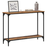 Console Table Old wood 101 x 30.5 x 75 cm Engineered wood 883516