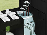 Golf Cabinet Plain Black Oak 102 x 45 x 85.5 cm 899456